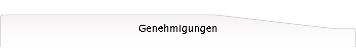 Genehmigungen